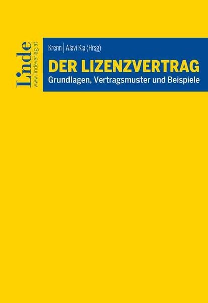 Produktbild: Der Lizenzvertrag