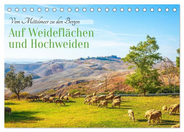 Produktbild: Auf Weidefl&auml;chen und Hochweiden (Tischkalender 2026 DIN A5 quer), CALVENDO Monatskalender
