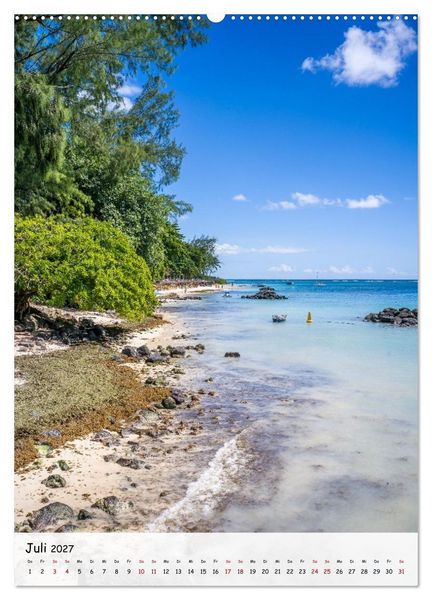 Produktbild: Mauritius &ndash; Insel der Farben und Tr&auml;ume (hochwertiger Premium Wandkalender 2027 DIN A2 hoch), Kunstdruck in Hochglanz