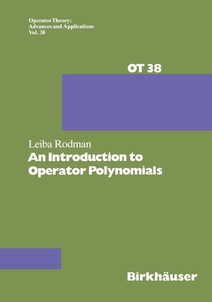 Produktbild: An Introduction to Operator Polynomials