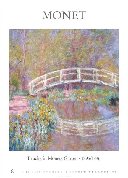 Produktbild: Poster Art Kalender 2027 - Monet Van Gogh Matisse Klee