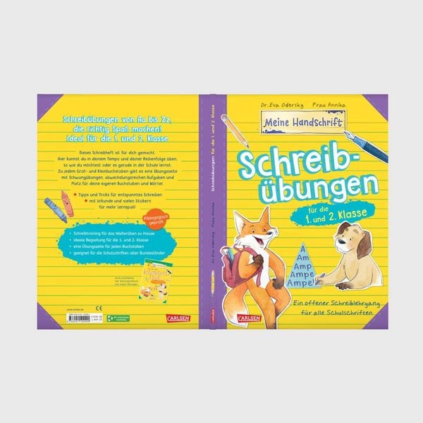 Produktbild: Schreib&uuml;bungen f&uuml;r die 1. und 2. Klasse