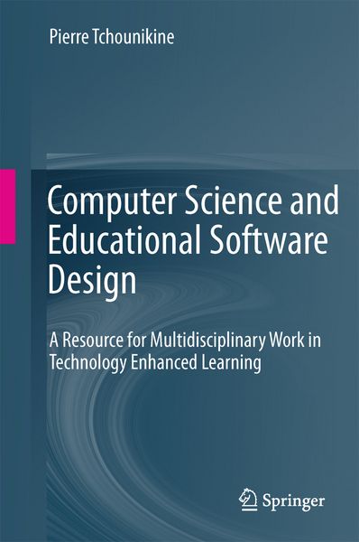 Produktbild: Computer Science and Educational Software Design