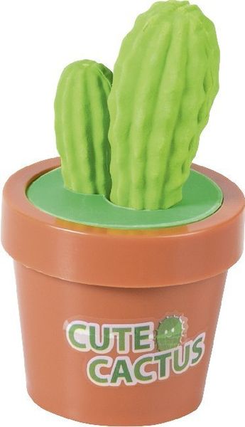 Brunnen Spitzer mit Radiergummi Kaktus