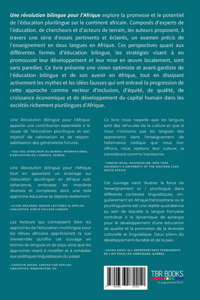Produktbild: Une r&eacute;volution bilingue pour l'Afrique