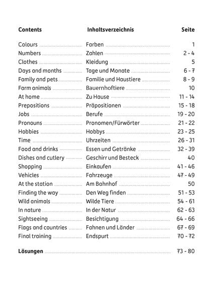Produktbild: Englisch 4. Klasse &Uuml;bungsblock