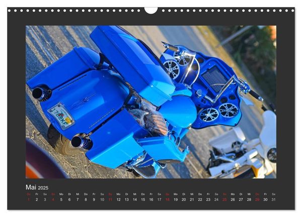 Produktbild: BEST OF HARLEY-DAVIDSON BAGGER-STYLE (Wandkalender 2025 DIN A3 quer), CALVENDO Monatskalender