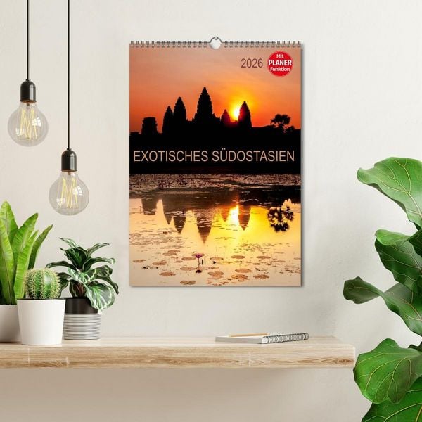 Produktbild: EXOTISCHES S&Uuml;DOSTASIEN - Planer 2026 (Wandkalender 2026 DIN A3 hoch), CALVENDO Monatskalender