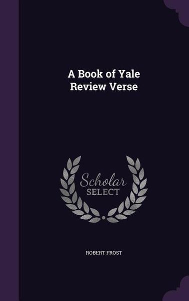 Produktbild: A Book of Yale Review Verse