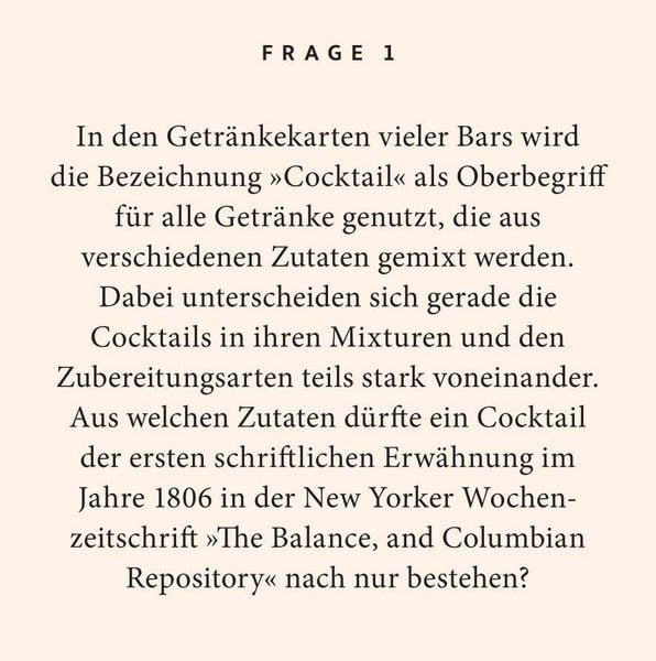 Produktbild: Cocktail-Quiz