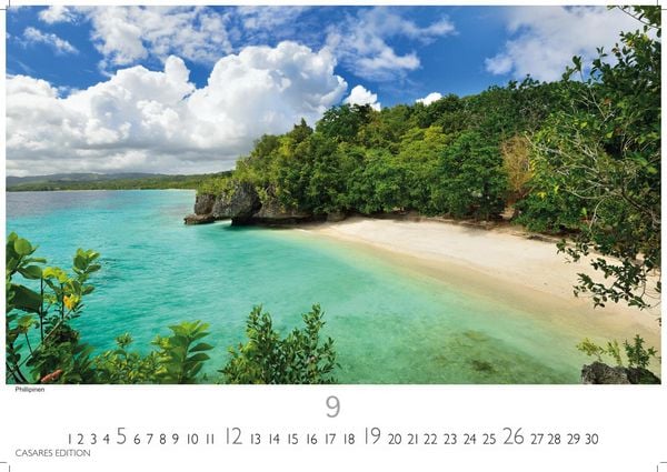 Produktbild: Trauminseln Kalender 2027 &ndash; Wandkalender | Fotokalender Naturkalender 35x50cm - Hochwertige Fotos von den sch&ouml;nsten Trauminseln weltweit &ndash; perfekt f&uuml;r Natur- und Reiseenthusiasten.