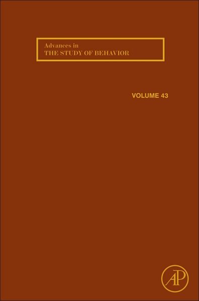 Produktbild: Advances in the Study of Behavior