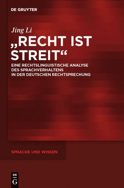 Produktbild: "Recht ist Streit"