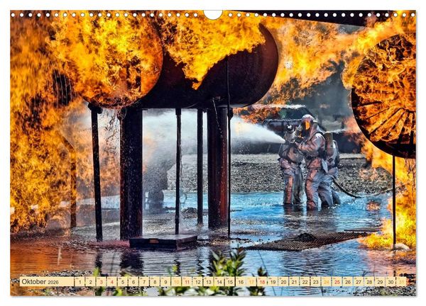 Produktbild: Feuerwehr - weltweit im Einsatz (Wandkalender 2026 DIN A3 quer), CALVENDO Monatskalender