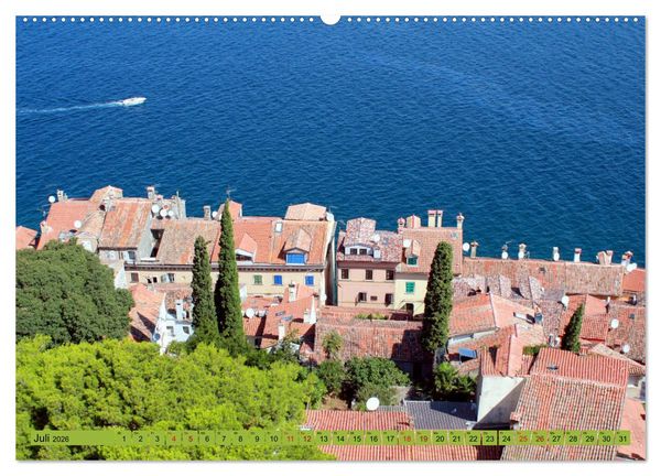 Produktbild: Istrien und Insel Krk - Impressionen eines kroatischen Sommers (Wandkalender 2026 DIN A2 quer), CALVENDO Monatskalender