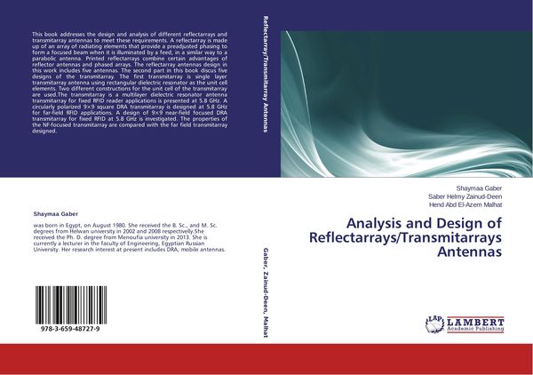 Produktbild: Analysis and Design of Reflectarrays/Transmitarrays Antennas