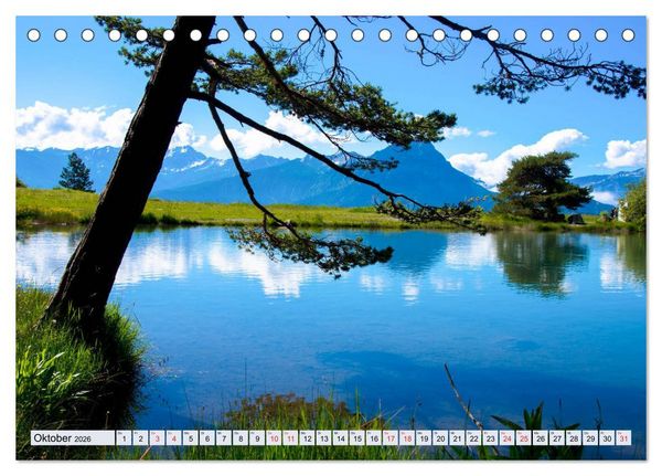 Produktbild: Hautes Alpes de Provence (Tischkalender 2026 DIN A5 quer), CALVENDO Monatskalender