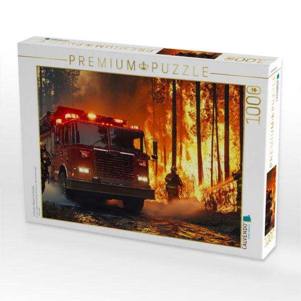 Produktbild: CALVENDO Puzzle Im Einsatz - Mensch und Technik | 1000 Teile Lege-Gr&ouml;&szlig;e 64x48cm Foto-Puzzle f&uuml;r gl&uuml;ckliche Stunden