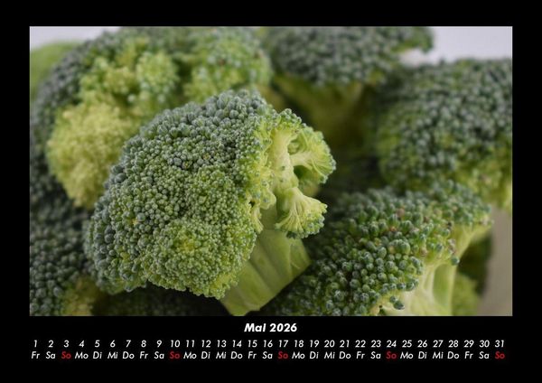 Produktbild: Gem&uuml;sekalender 2026 Fotokalender DIN A3