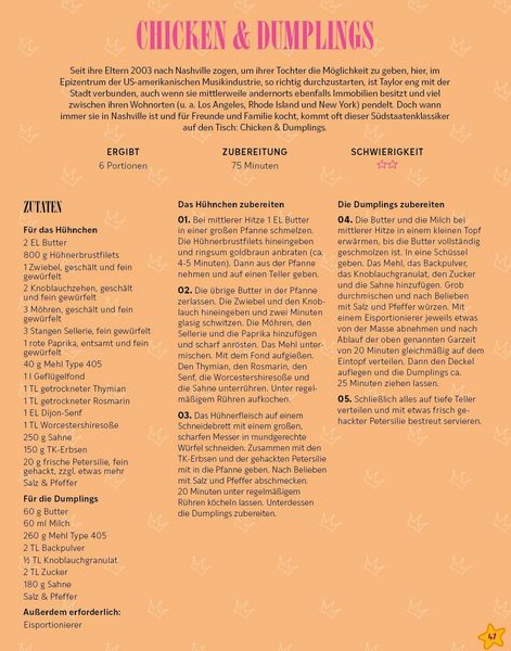 Produktbild: Taylor's Kitchen - Das ultimative Swiftie-Kochbuch
