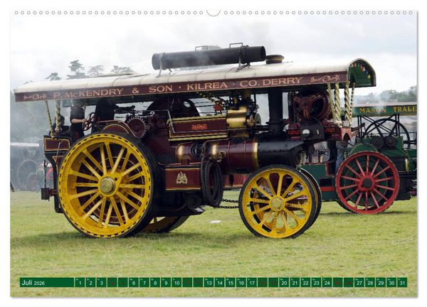 Produktbild: Irish Steam - 50. Dampftreffen in Stradbally (Wandkalender 2026 DIN A2 quer), CALVENDO Monatskalender