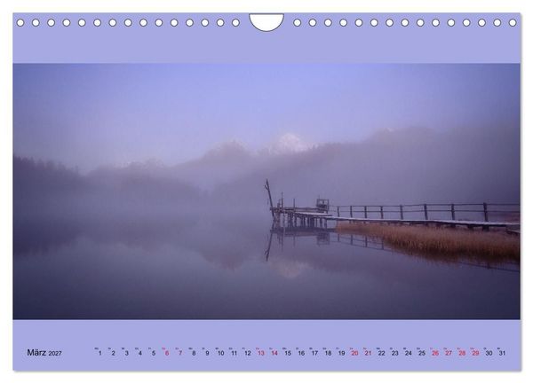 Produktbild: Fogscapes - magische Nebellandschaften (Wandkalender 2027 DIN A4 quer), CALVENDO Monatskalender