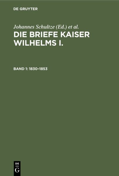 Produktbild: 1830&ndash;1853