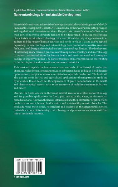 Produktbild: Nano-microbiology for Sustainable Development