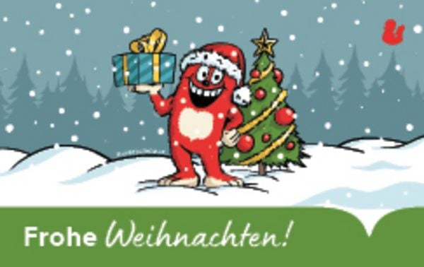 Geschenkkarte Weihnachten Kinder