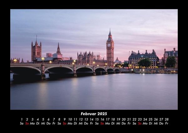 Produktbild: London - Impressionen 2025 Fotokalender DIN A3