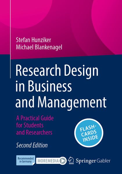 Produktbild: Research Design in Business and Management