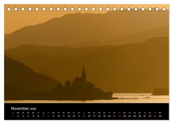 Produktbild: Alpen (Tischkalender 2026 DIN A5 quer), CALVENDO Monatskalender