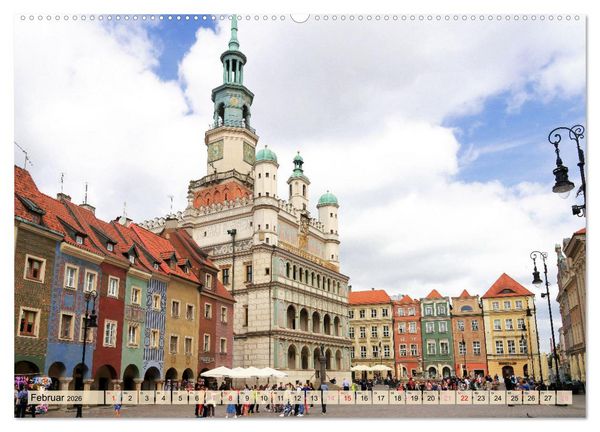 Produktbild: Posen - Traumhaftes Reiseziel in Polen (hochwertiger Premium Wandkalender 2026 DIN A2 quer), Kunstdruck in Hochglanz