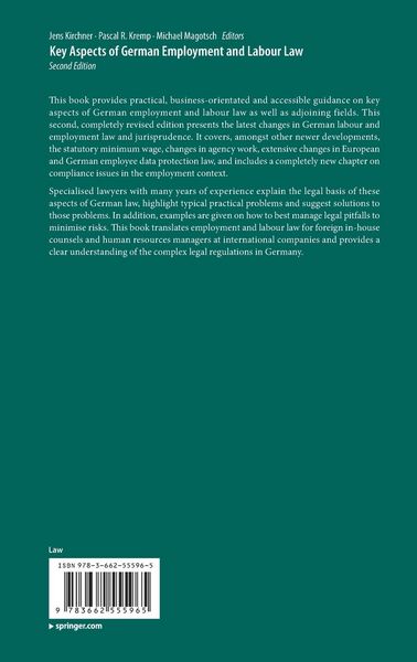 Produktbild: Key Aspects of German Employment and Labour Law