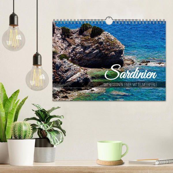 Produktbild: Sardinien - Impressionen Einer Mittelmeerperle (Wandkalender 2026 DIN A4 quer), CALVENDO Monatskalender