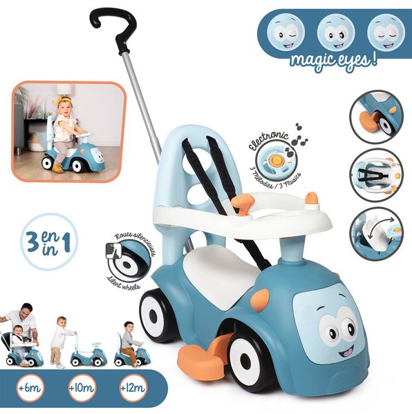 Produktbild: Rutschauto Maestro 3-in-1 Blau