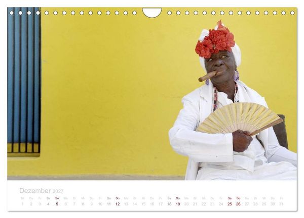 Produktbild: Cuba (Wandkalender 2027 DIN A4 quer), CALVENDO Monatskalender