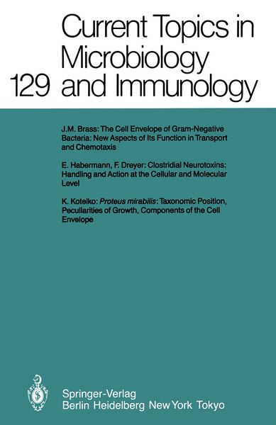 Produktbild: Current Topics in Microbiology and Immunology
