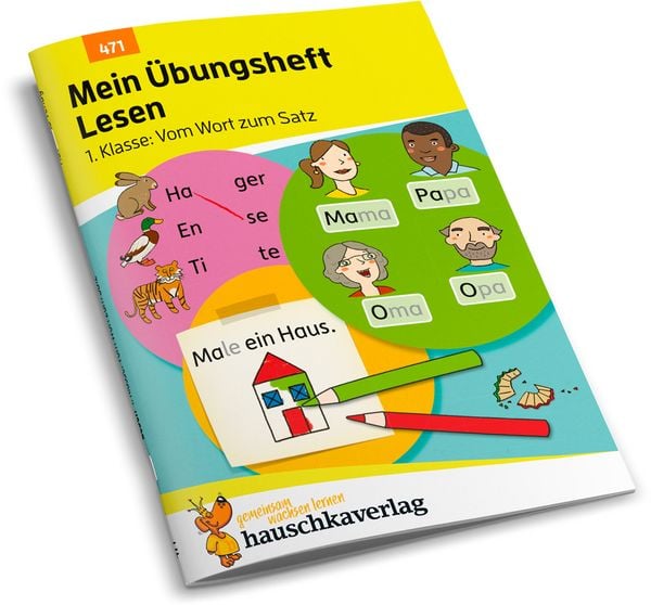 Produktbild: Mein &Uuml;bungsheft Lesen 1. Klasse - Vom Wort zum Satz