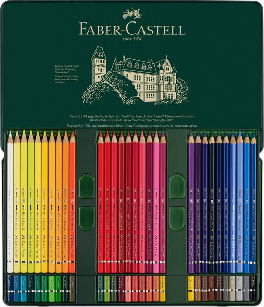 Produktbild: Faber-Castell Aquarellstifte Albrecht D&uuml;rer, 60er Set Metalletui