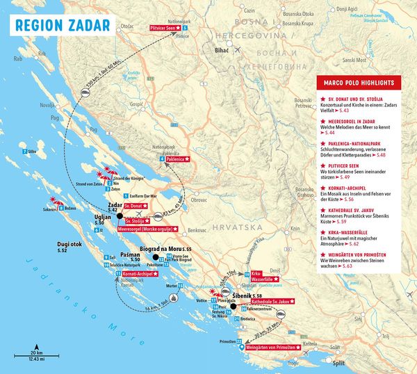 MARCO POLO Reiseführer Kroatische Küste Dalmatien