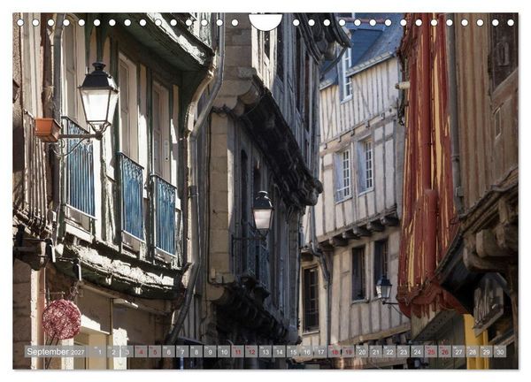 Produktbild: Momente einer Reise - Bretagne (Wandkalender 2027 DIN A4 quer), CALVENDO Monatskalender
