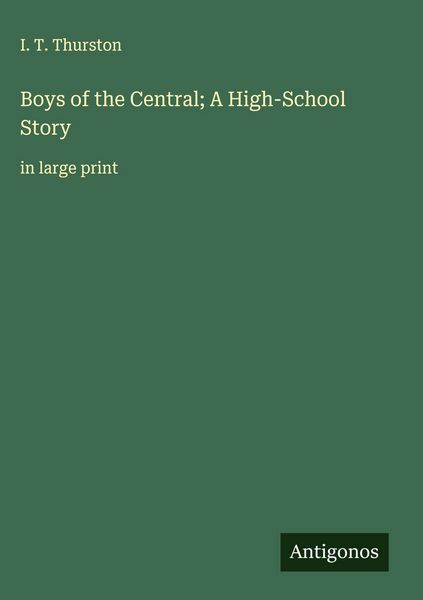 Produktbild: Boys of the Central; A High-School Story