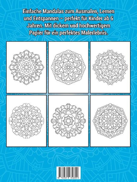 Produktbild: Mandala Malbuch f&uuml;r Kinder
