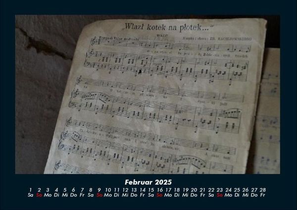Produktbild: Musik 2025 Fotokalender DIN A4
