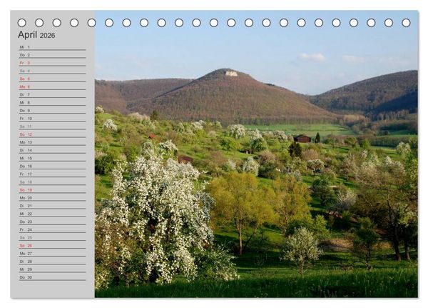 Produktbild: Pfullingen ... und Umgebung (Tischkalender 2026 DIN A5 quer), CALVENDO Monatskalender