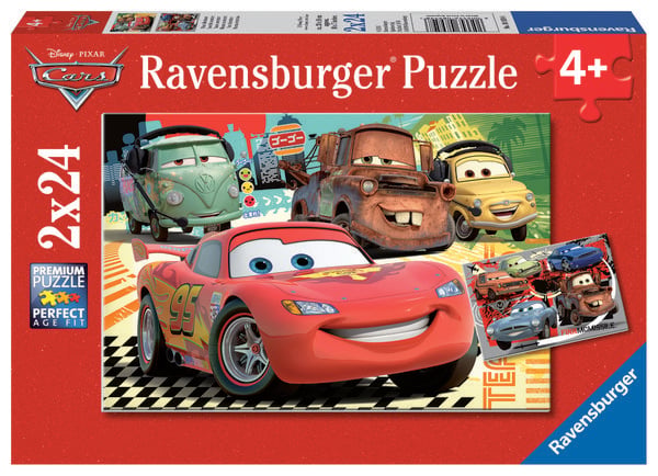Produktbild: Puzzle Ravensburger DCA: Neue Abenteuer 2 X 24 Teile