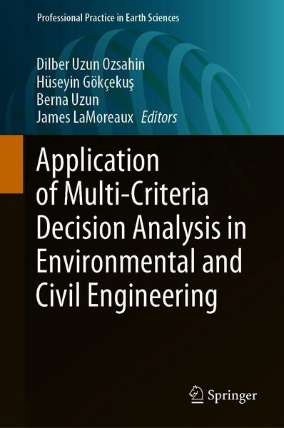Produktbild: Application of Multi-Criteria Decision Analysis in Environmental and Civil Engineering