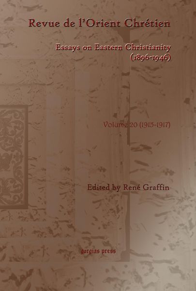 Produktbild: Revue de l'Orient Chr&eacute;tien (1896-1946)