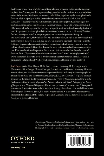 Produktbild: The Virtues of Freedom